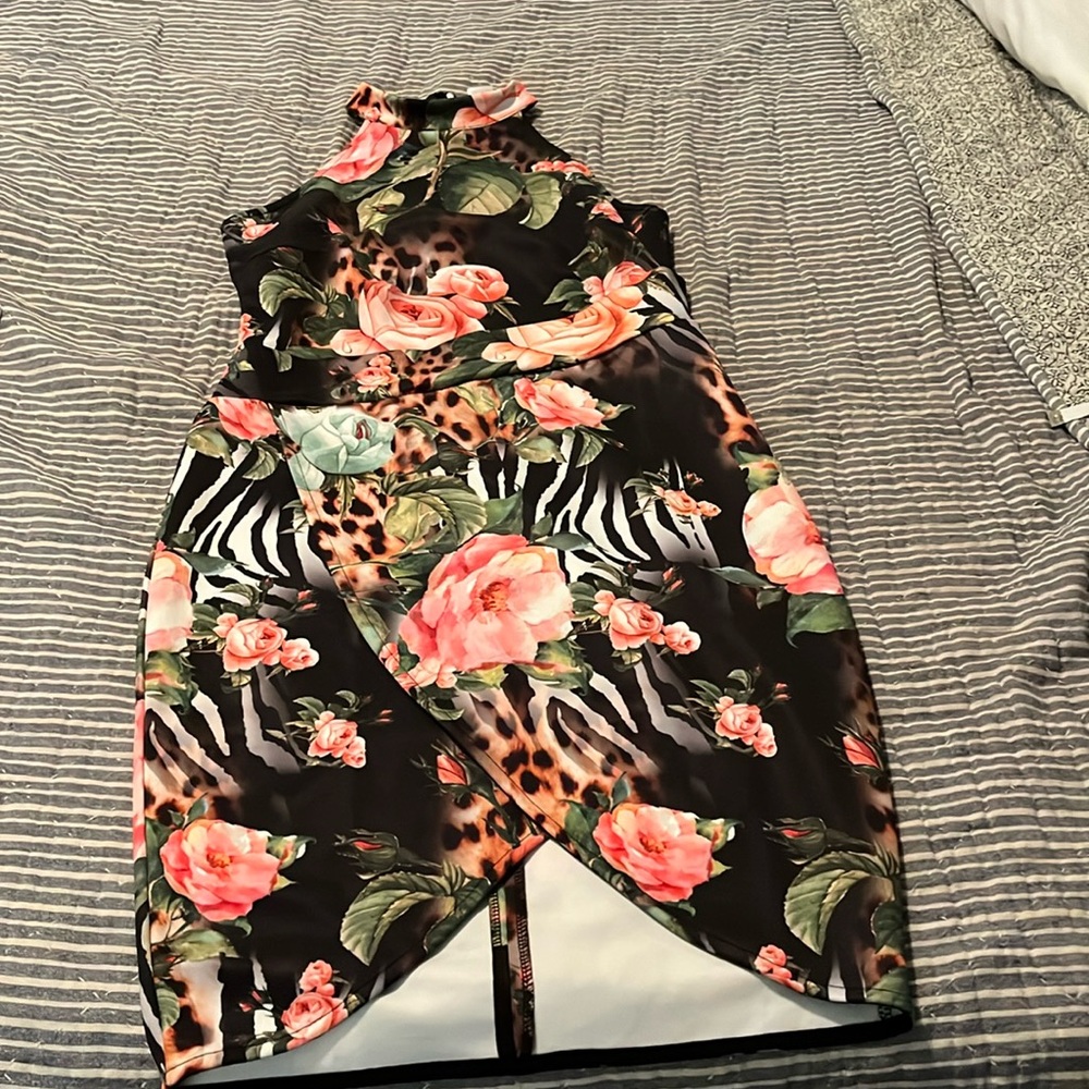 Venus high neck dress
